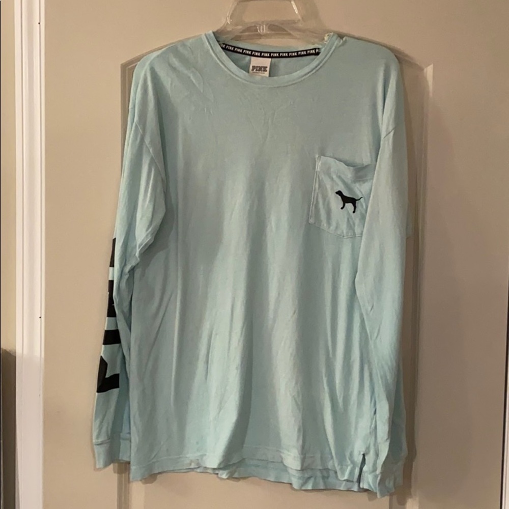 PINK Victoria Secret Long Sleeve Dog Shirt